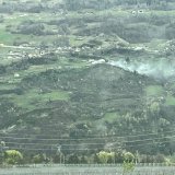 Une toiture en feu à Fey.